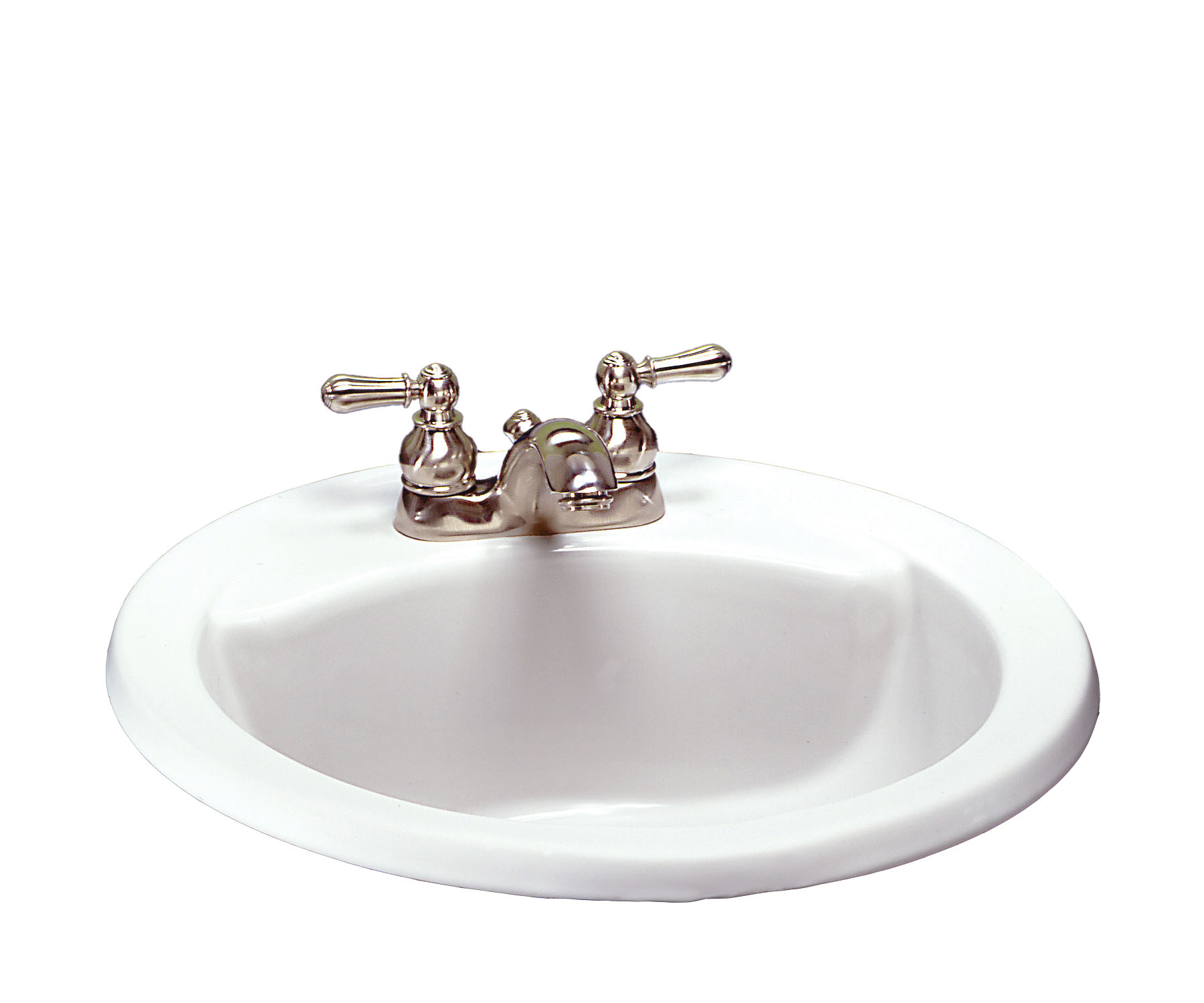 Cadet Round Countertop Sink 4-in. Centers with EverClean